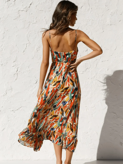 Chiara | Coloured Midi Dress
