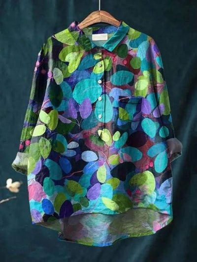 Amber | Blouse with Floral Print