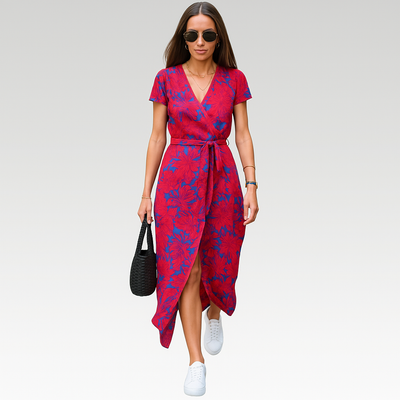 Eva | Stylish V-neck Dress