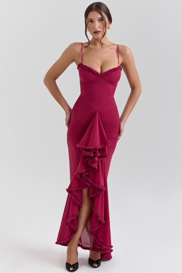 Ruby | Charming Ruffle Dress