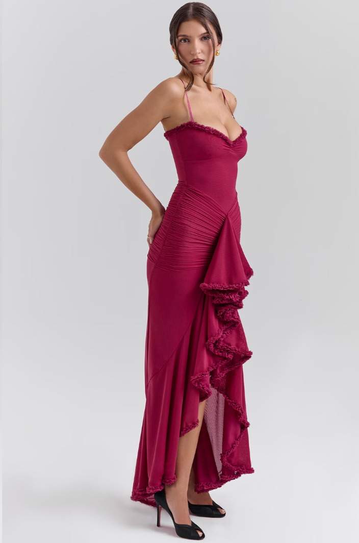 Ruby | Charming Ruffle Dress