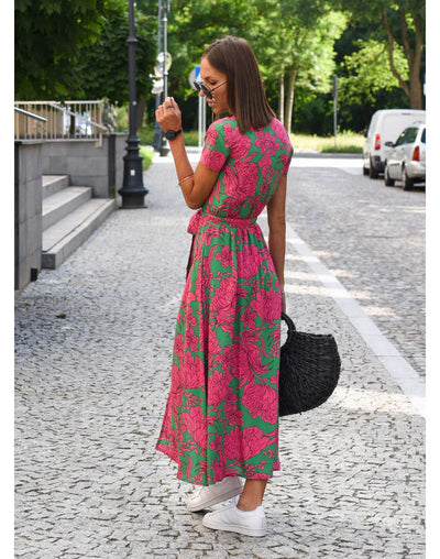 Eva | Stylish V-neck Dress