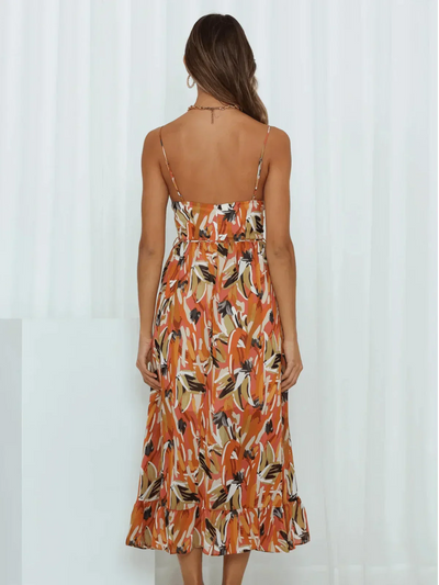 Chiara | Coloured Midi Dress