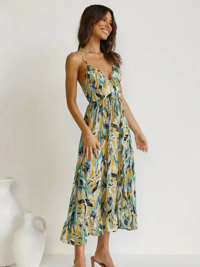 Chiara | Coloured Midi Dress