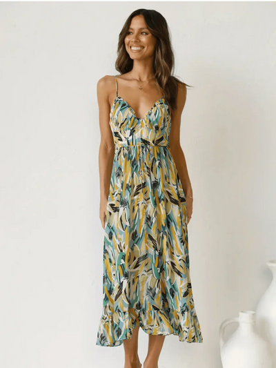 Chiara | Coloured Midi Dress