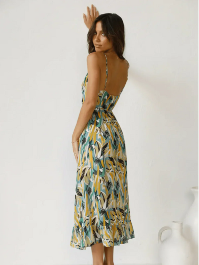 Chiara | Coloured Midi Dress